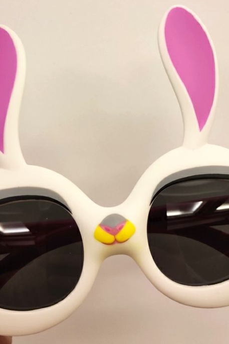 Children&amp;#039;s Sunglasses Uv Protection Cartoon Sunglasses Cute Rabbit Polarizer Girls Sunscreen Glasses