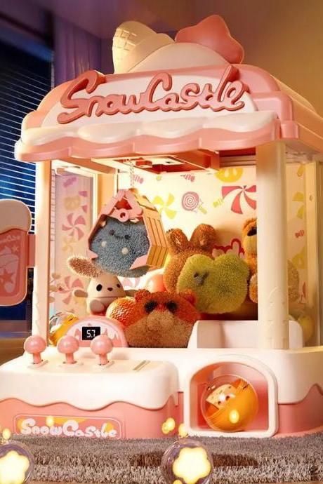 Magical Mini Claw Machine With Collectible Plush Set