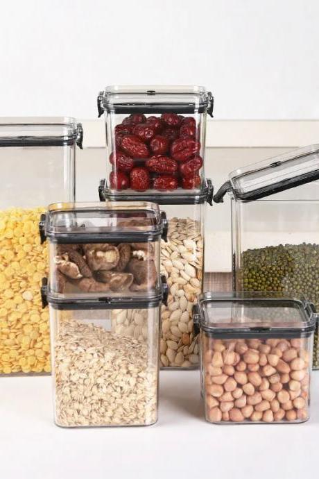 Airtight Clear Food Storage Container Set With Lids