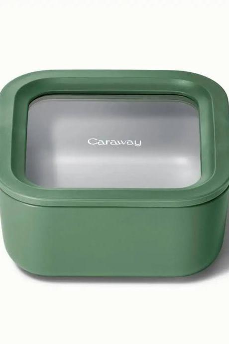 Caraway Green Non-toxic Ceramic Food Storage Container