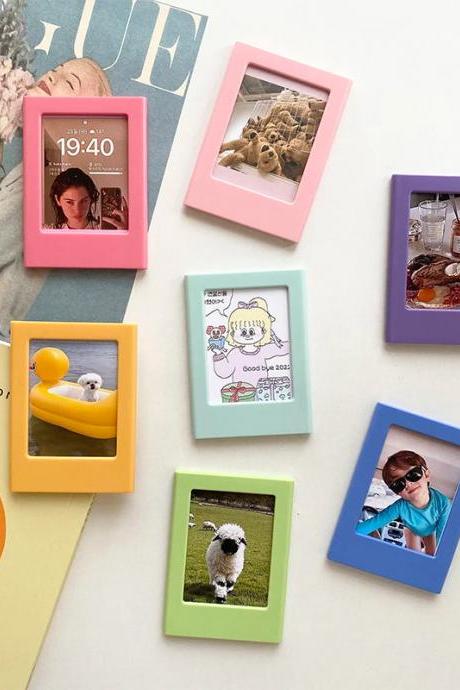 Colorful Mini Picture Frames For Desk Display Set