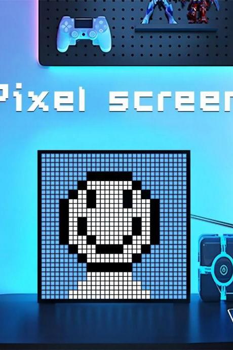 Customizable Led Pixel Art Display Screen For Gamers