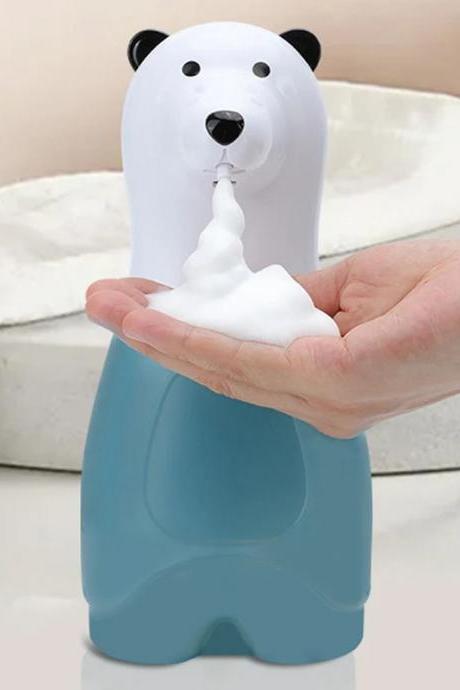 Cute Polar Bear Shaped Automatic Foam Soap Dispenser