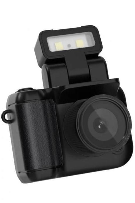 Compact Digital Action Camera With Led Flash Light