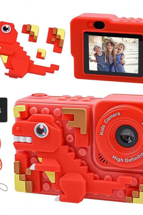 Kids Dinosaur-shaped Digital Camera With 32gb Memory