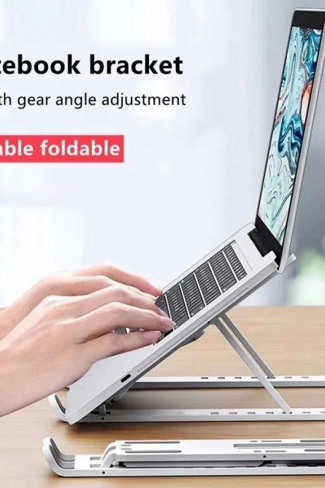 Adjustable Aluminum Laptop Stand Portable Foldable Holder