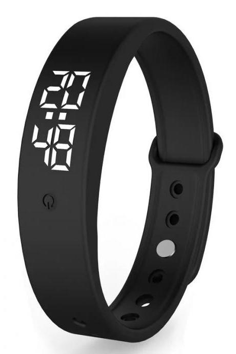 Digital Led Fitness Tracker Wristband Pedometer Watch