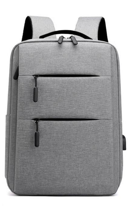 Modern Anti-theft Water-resistant Laptop Backpack Grey