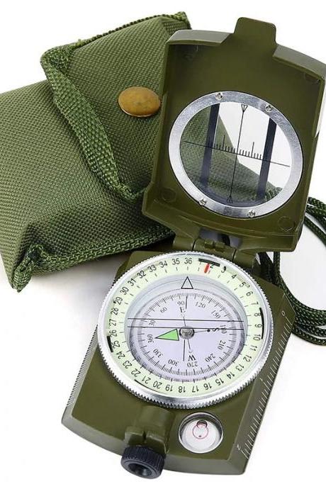 Military Grade Compass With Case And Lanyard Endurance