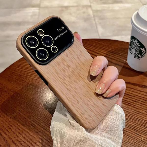 Eco-Friendly Bamboo Wooden iPhone Case Cover