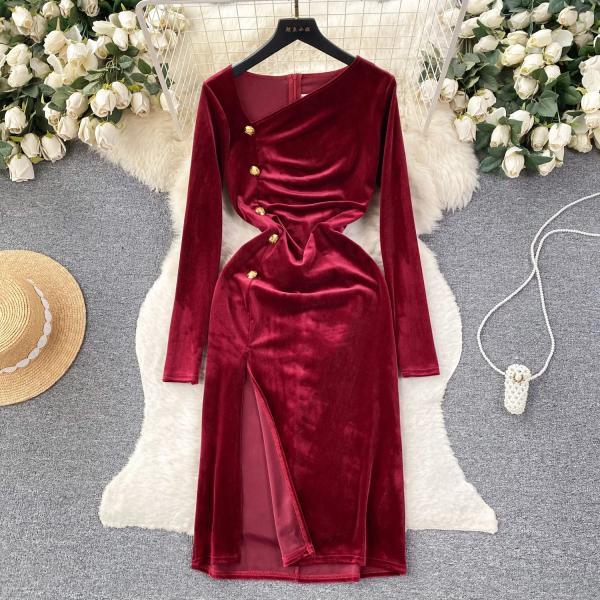 open lace back dress Red Dahlia Velvet Short Sleeve Shirred Waist Tiered Maxi Dress  HannaBanna  Clothing