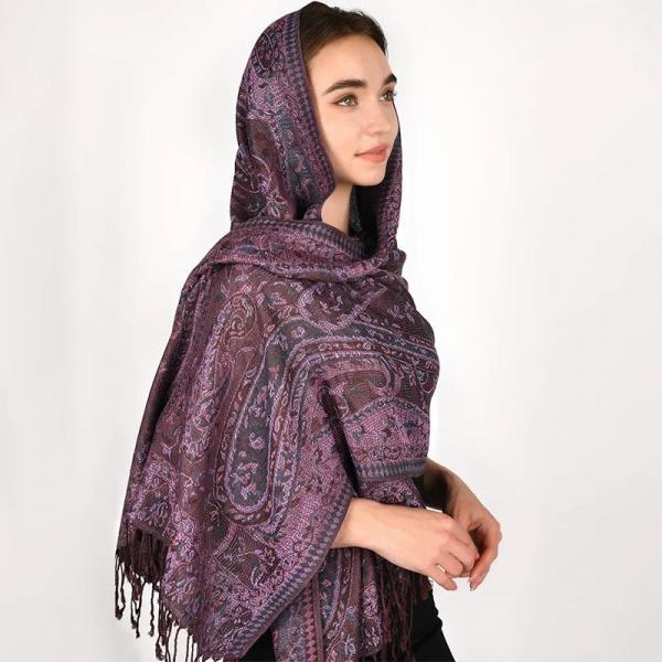 Amazon.com: Floral Paisley Pattern Shawl 36in×5.1in Graduate