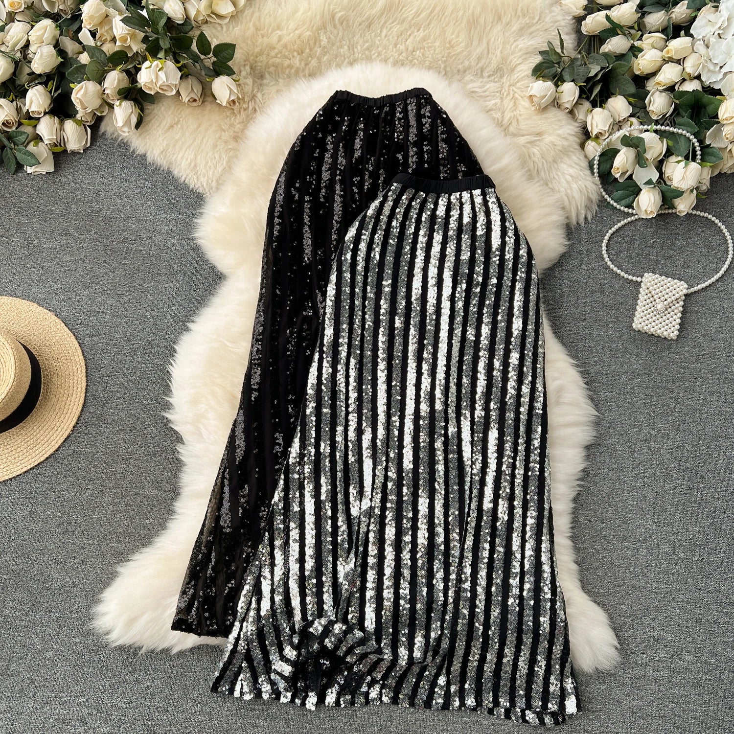 Elegant Long Skirt Set main image 0