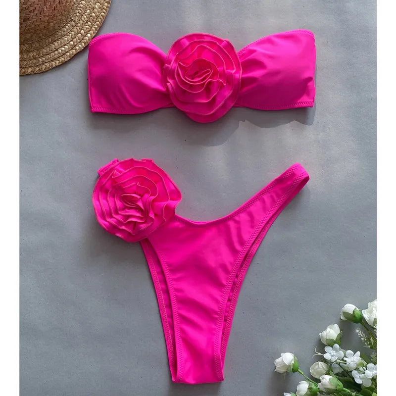 Lenita Bikini Set Pink Floral