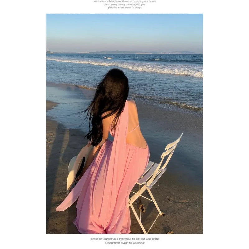 great prom dress sites Deep V-Back Long Champagne with Beading Color:Scarlet runs-large Pink & Red Dresses