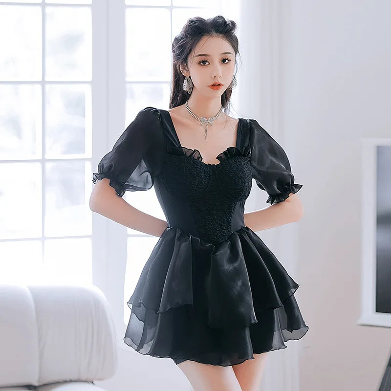 sunset ombre dress Multi One Shoulder Open Back Twist Detail Midi – AX Long Black Sequins Dress Size:US  6 group-66