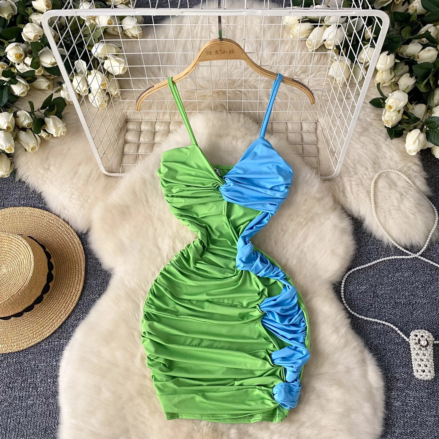 white floral dress lace Cotton Midi – Mint Velvet Beach Wedding Guest Dresses: SIZE:28 NECKLINE