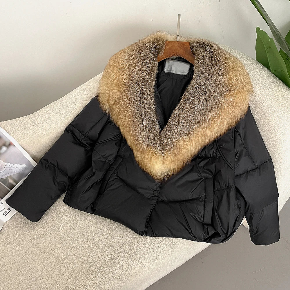 Snuggle Bug Faux Fur Jacket (Black)