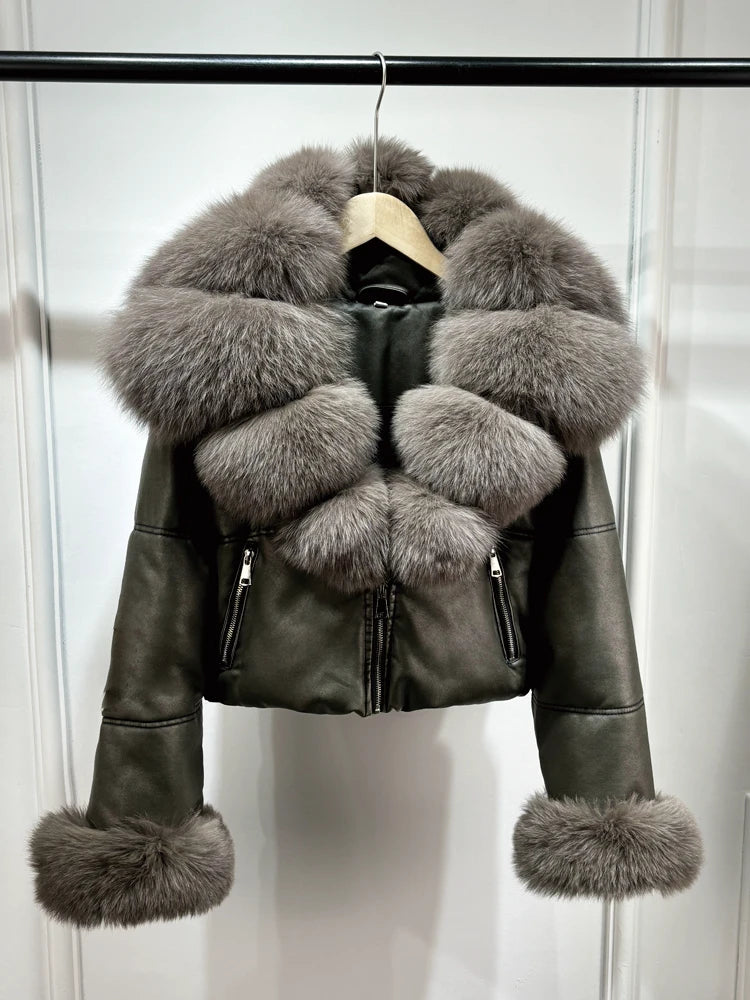Luxurious Faux Fur Jacket 50 main image 1